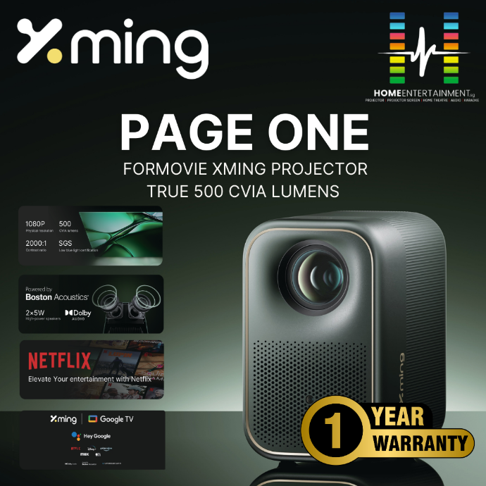 Formovie Xming Page One Google TV Projector