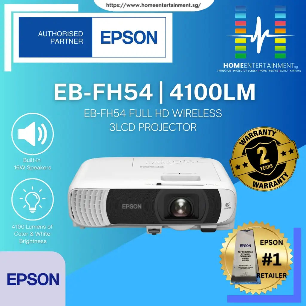 Epson EB-FH54 Full HD Wireless 3LCD Projector