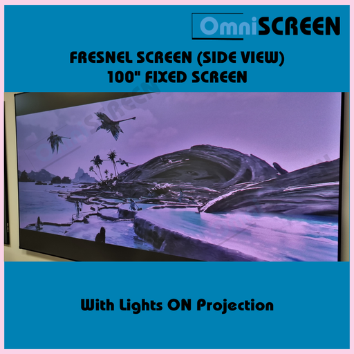 OmniSCREEN Fresnel Fixed Screen (FSUST)