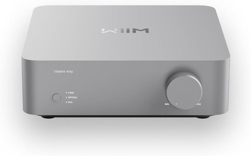 WiiM Vibelink Amp | 100W Power Amplifier with Premium ESS 9039Q2M DAC & TI TPA3255