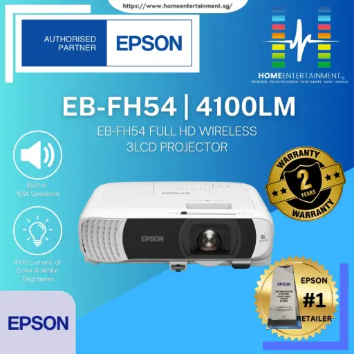 Epson EB-FH54 Full HD Wireless 3LCD Projector